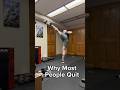 Why Most People Quit #motivation #discipline #grind #over40fitness #over50fitness #martialarts