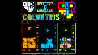 ColorTris - Retro Classic Brick Block Light screenshot 5