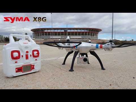 Syma X8G, el drone con soporte para cámara deportiva y 2000mAh [Unbox y Review]