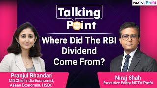 How Will The RBI Dividend Be Used? | Talking Point | NDTV Profit