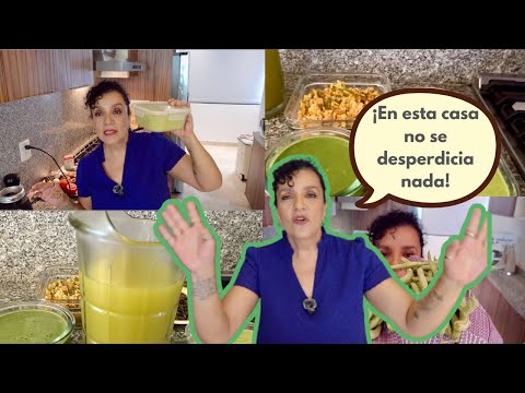 VLOG. SALSA DE AGUACATE, GUISADO DE EJOTES, CREMA DE ESPINACAS, HONGOS CON EPAZOTE Y AGUA FRESCA.
