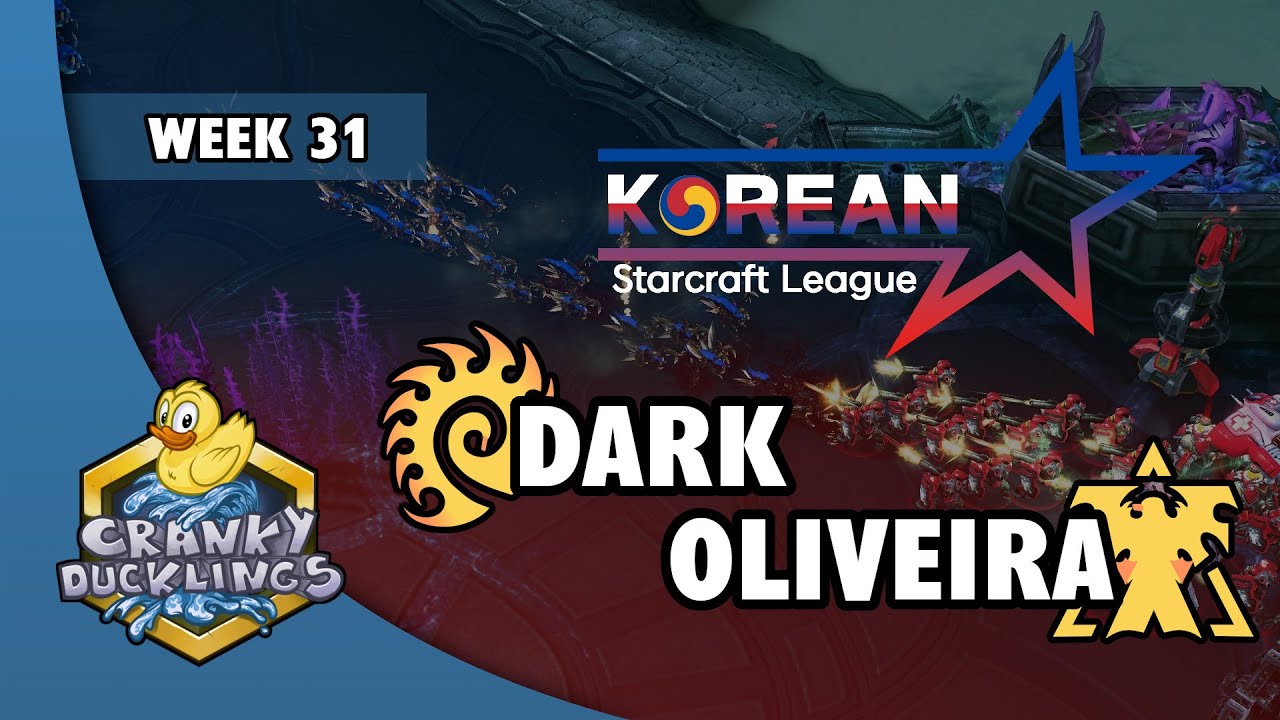 Dark vs Oliveira - ZvT | Korean Starcraft League: Week 31 | Weekly StarCraft 2 Tournament