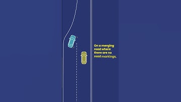 Who gives way when merging?