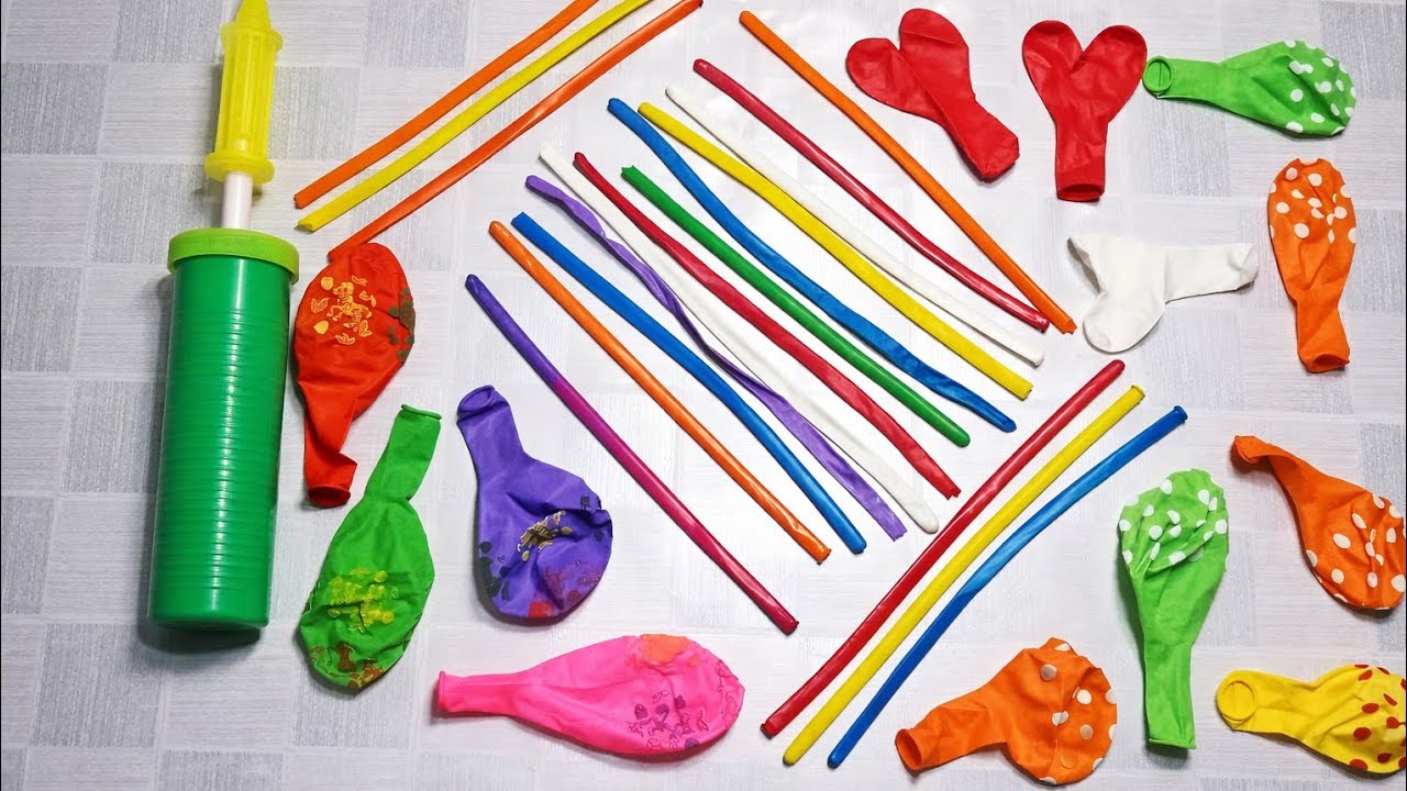 Balloon Pump & Multicolor Balloons Setup | Party Decoration Kit