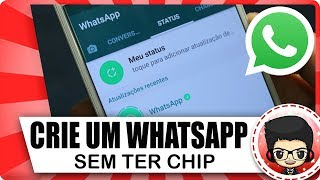 Como criar WhatsApp sem precisar de chip (Número) - ATUALIZADO 2018 Como criar WhatsApp sem precisar de chip (Número) - ATUALIZADO 2018
