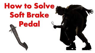 How to Solve Soft (Spongy or Low) Brake Pedal  Toyota Wigo, Ayla, Agya, Perodua Axia