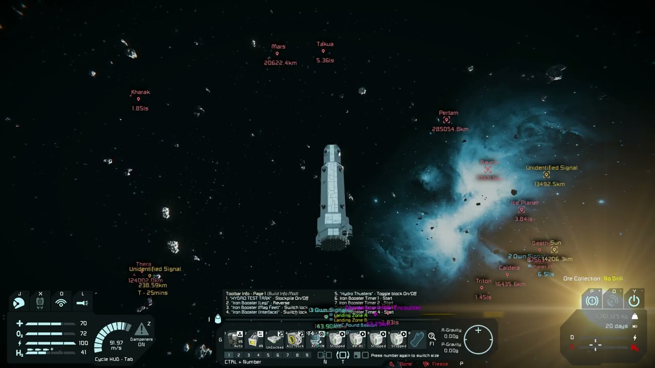 Space Engineers - Iron Booster SN8 Test Flight