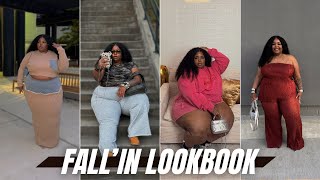 FALL'IN LOOKBOOK | 6+ Outfit Ideas For End Of Summer | Plus Size Fashion | Styling! | Daquana White