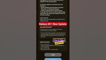 Galaxy A51 New Software Update Latest Security October #shortsvideo #galaxyA51