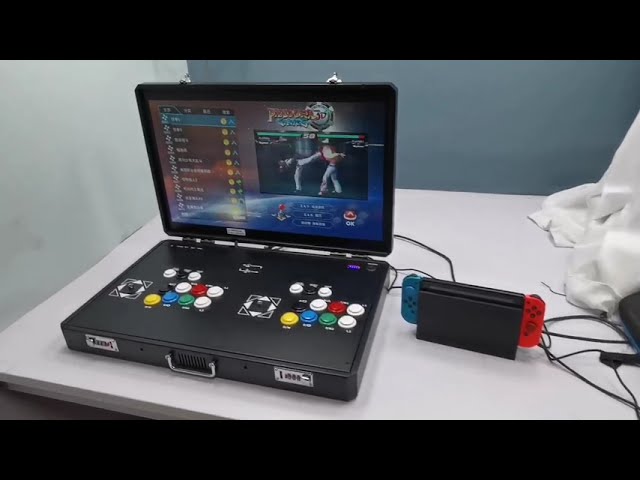 24 Inch Pandora Box Arcade Connect With Switch - YouTube