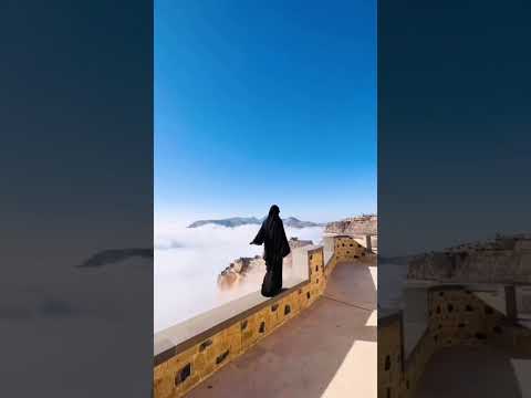 منتزه السكون في اليمن محافظة تعز التربة من أجمل الأماكن السياحية منتزه منحوت في الجبل جديد
