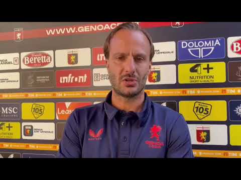 Genoa Primavera, Gilardino: “Contento della prestazione. Continuiamo a migliorare”