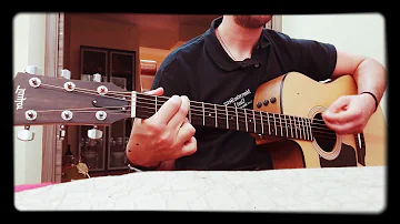 Chega - gaia gozzi (official video cover) chitarra tutorial accordi