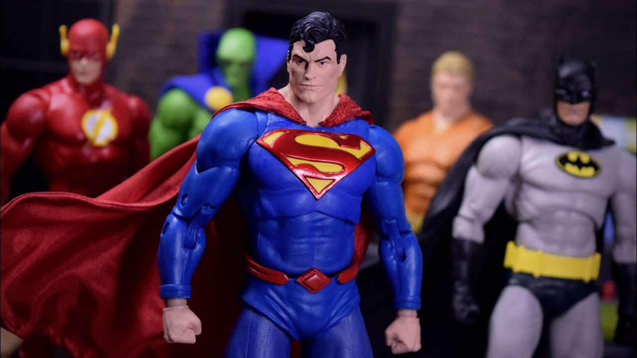 My Custom McFarlane Toys DC Multiverse Superman Action Figure 
