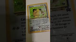 Meowth promo in plastic!! #pokemon
