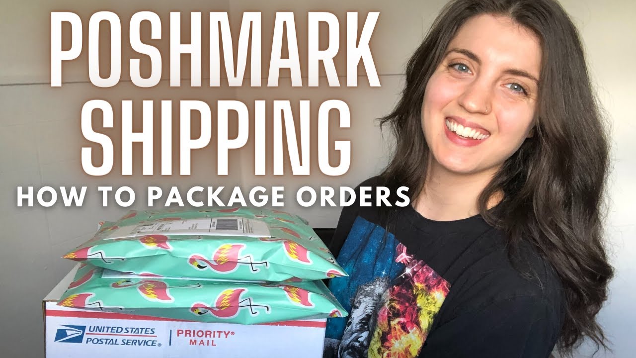 How to Package & Ship Poshmark Sales Poshmark Shipping for Beginners