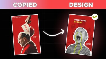 🛑COPY The IDEA Not the Design!! | Mixed Media Graphic Design Tips