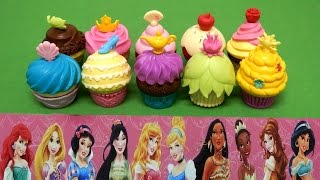 ディズニープリンセスおもちゃ 開封動画 カップケーキ パーティー ゲーム Disney Princess Enchanted Cup Cake Party Game Youtube