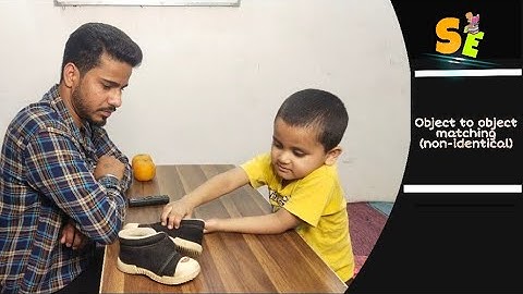 Object to object matching (non-identical).|autism children | ADHD children |.