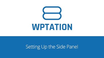 Envision WordPress Theme: Setting Up the Side Panel