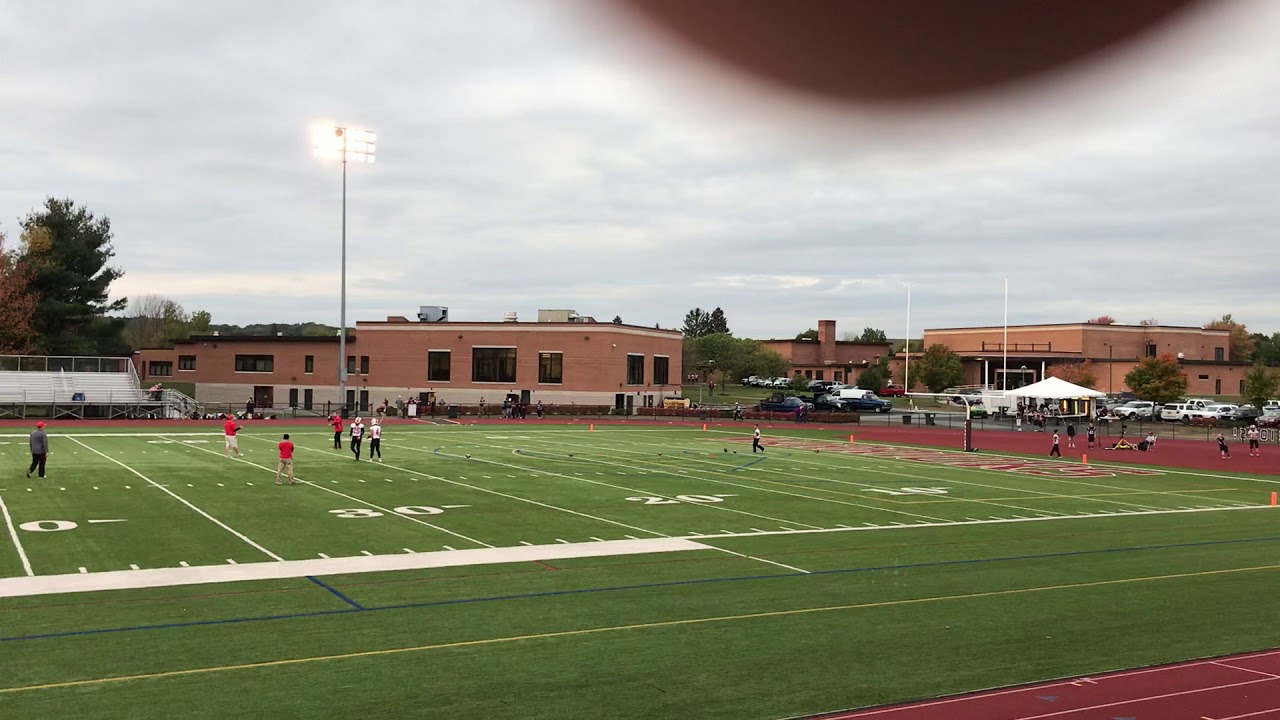 High School kicker Jacob LaFountain Mechanicville high school sophomore