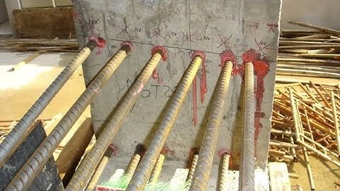 How to Anchor rebar into concrete