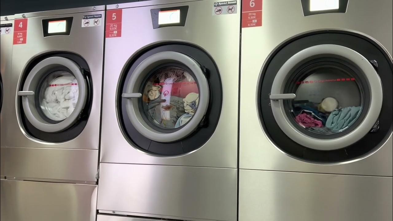 Speed Queen Quantum Touch Launderette Washing, Rinsing & Drying YouTube
