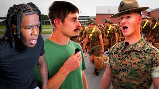 Information THIS IS OUT OF POCKET! Quante Savage Reacts to Tommy G24 Hours Inside Marine Boot Camp! Guide