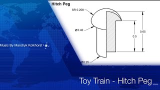 Toy Train - Hitch Peg - Onshape
