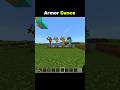 Armor Dance 🕺 #minecraft #gaming