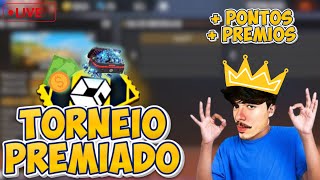TORNEIO PREMIADO: 4v4 COM OS INSCRITOS - ENFIM, LIVE NÉ AMIGOS [FREE FIRE AO VIVO]