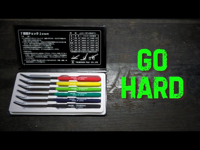 A Look at the 6-pc Tsubosan Hardness Testers - Made in Japan