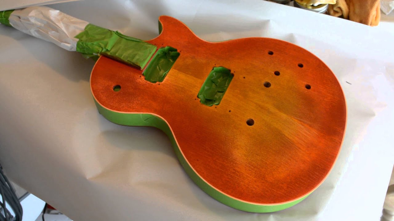 Guitar Refinishing 2001 Les Paul Classic 6 YouTube