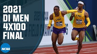 Men's 4x100 - 2021 NCAA track and field championship