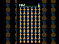 Find the odd emoji &amp; test your brain 🧠🔥Daily fun puzzles 😎#EmojiChallenge#viral #shorts #emojyfind