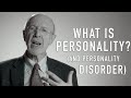 What is Personality (and Personality Disorder)? w/ Narcissism Example - FRANK YEOMANS