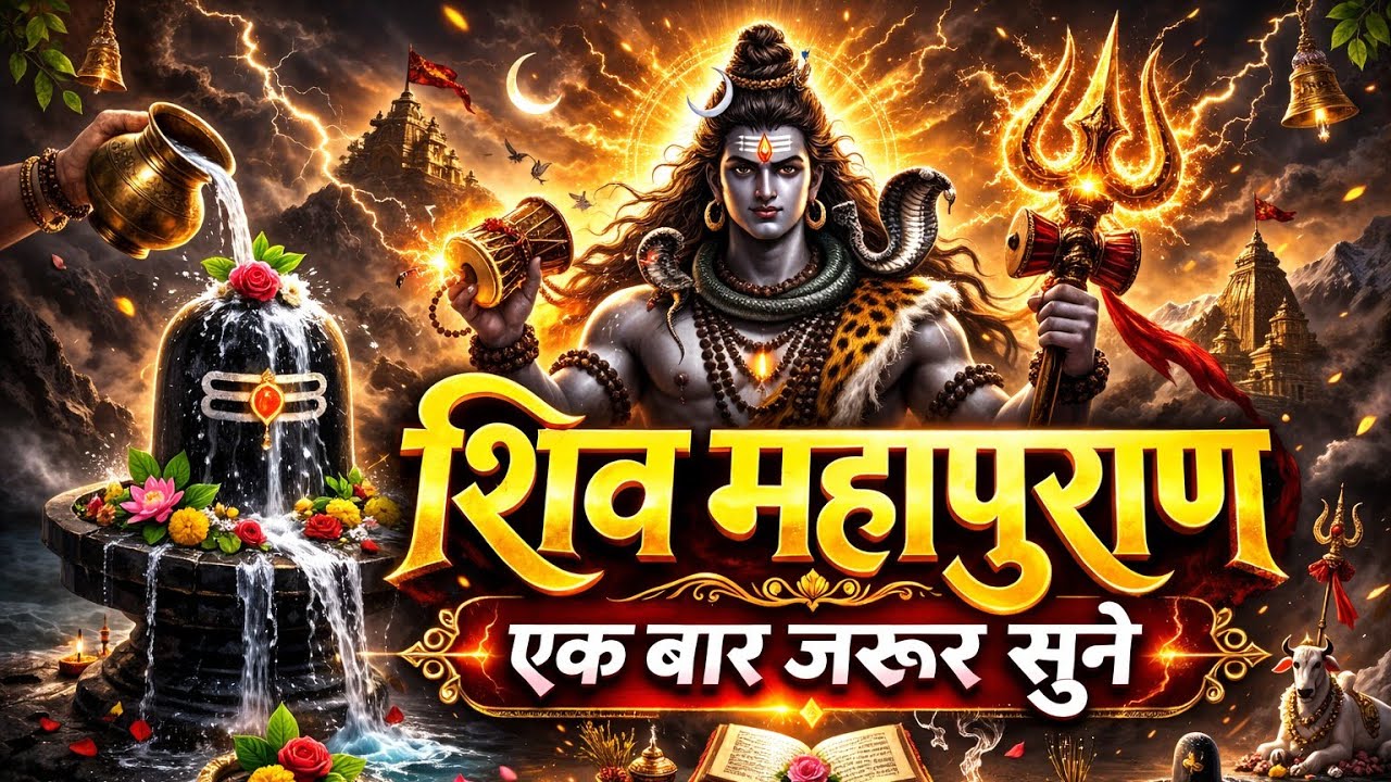 ⭐ शिव महापुराण भाग 7 | एक बार सुन लिया तो जीवन बदल जाएगा | Shiv Mahapuran