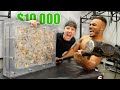 $10,000 IF ANYONE CAN BREAK THE BOX!! (UNBREAKABLE GLASS CHALLENGE)