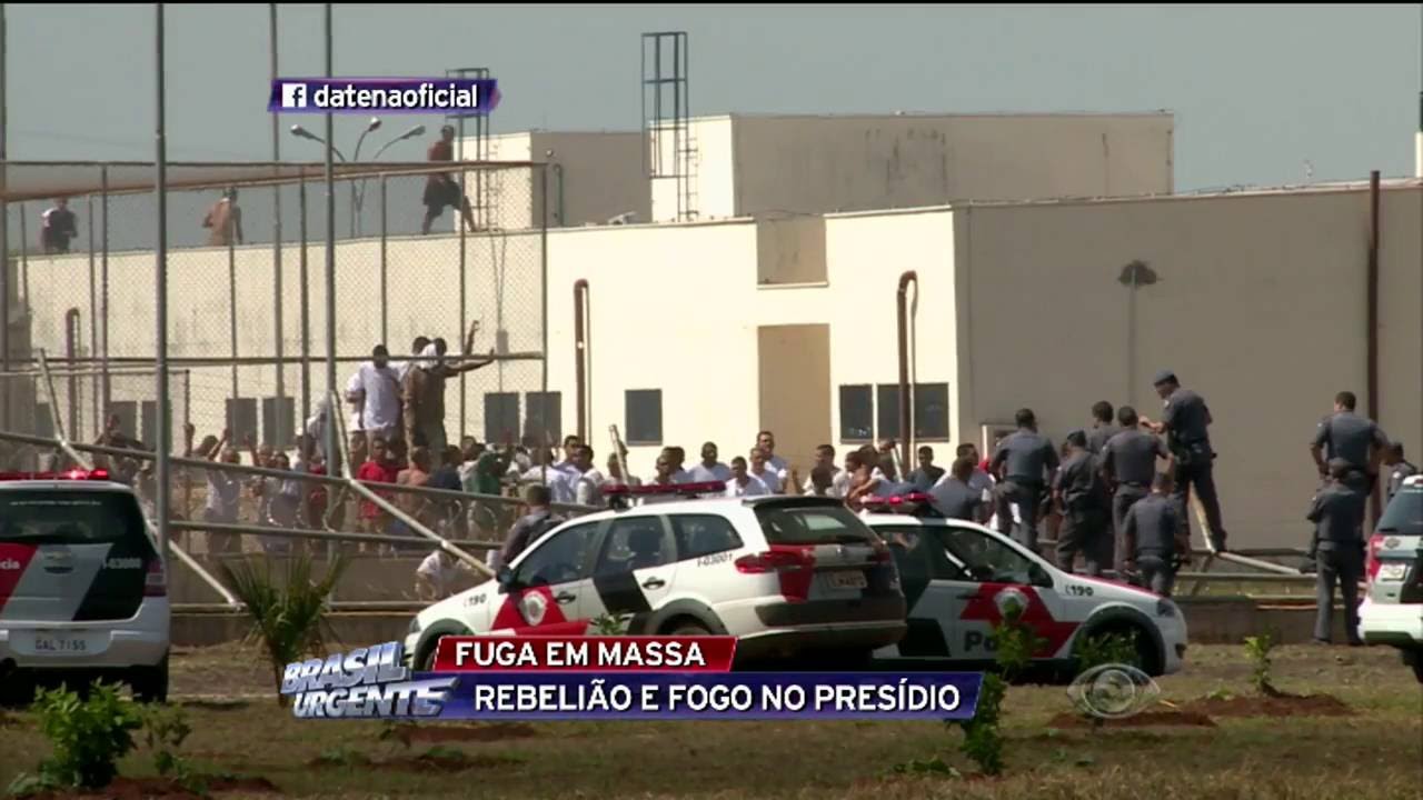 Rebelião dura 12 horas em presídio paulista