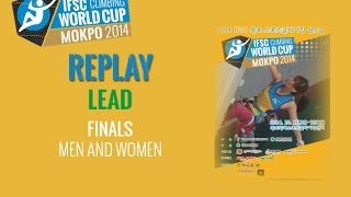 IFSC Climbing World Cup Mokpo 2014 - Lead - Finals - Men/Women