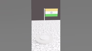FLAG OF INDIA | Blender | Yashvanth Sankar | #shorts