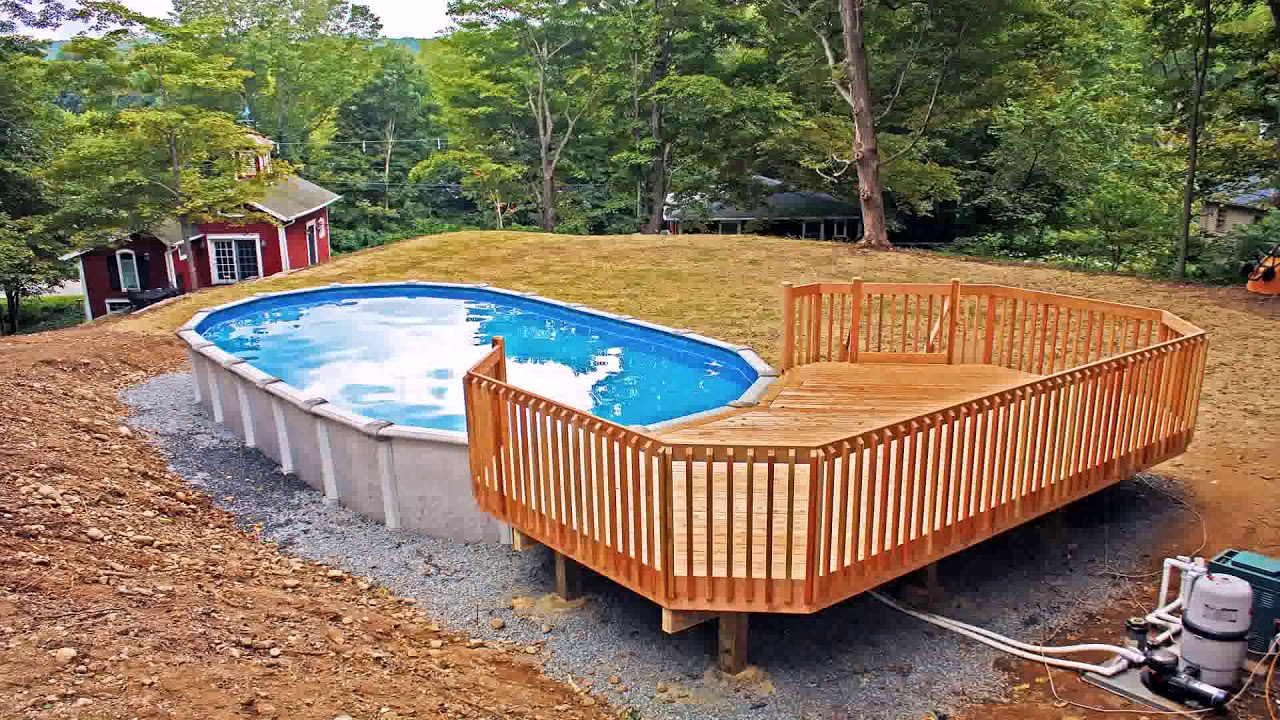 15 Above Ground Pool Deck Ideas On A Budget By Diymakes Medium