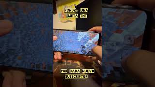 ¡Agregando una MEGA TNT por cada uno de ustedes! - Día 2 💥 #shorts #minecraft