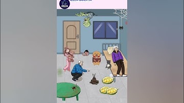 Brainy Prankster Level 21 |Help The Whole Family Fight Of Zombies| Walkthrough Solutions