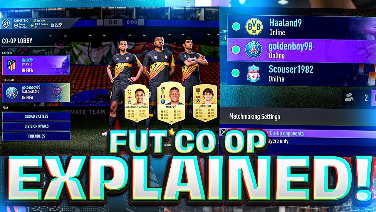 Fifa 21 協調モードのプレイ方法 Fifa 21 協調モードのプレイ方法