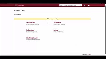Emai Alerts using Fedena