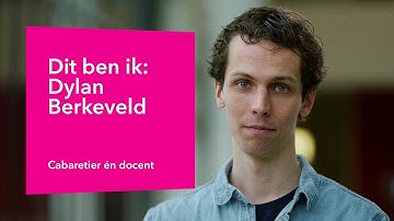 Dit ben ik: Dylan Berkeveld, cabaretier én docent | Inholland