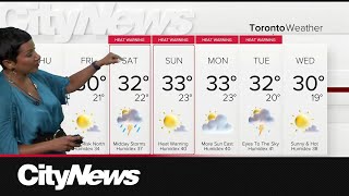 Heat to continue to worsen on the weekend