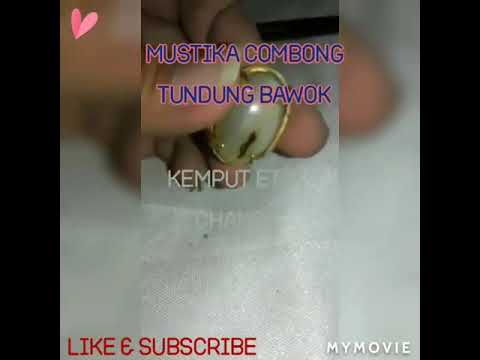 Mustika batu combong tunduk bawok