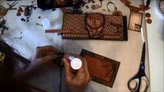 Envelope Mini album tutorial with Steampunk Spells collection part 7